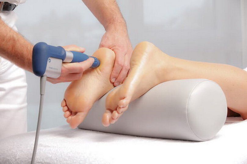 Effectuer une thérapie par ondes de choc